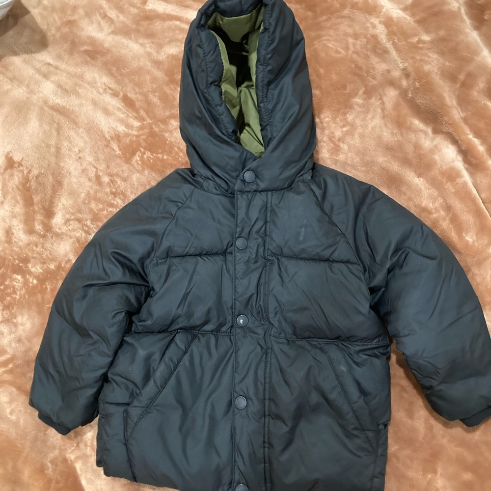 Zara winter puffer jacket size 2-3 years